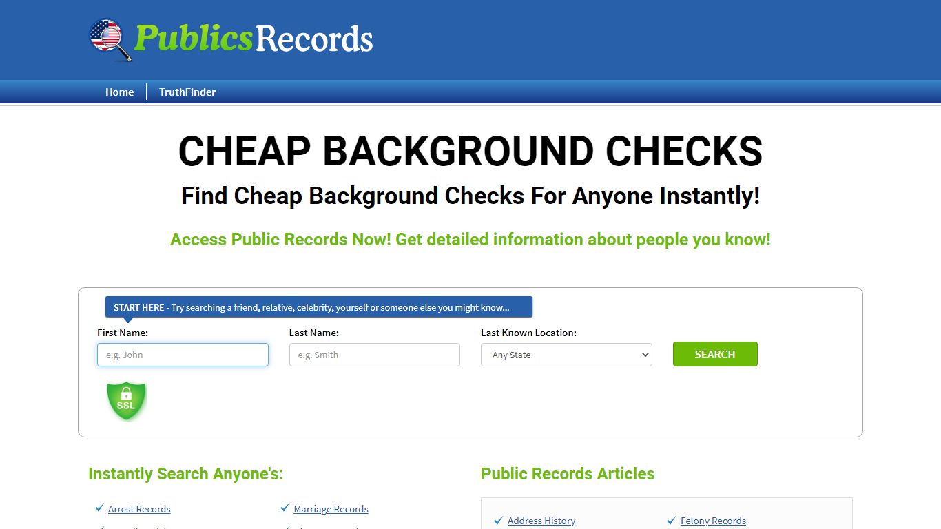 Find Cheap Background Checks For Anyone Instantly!